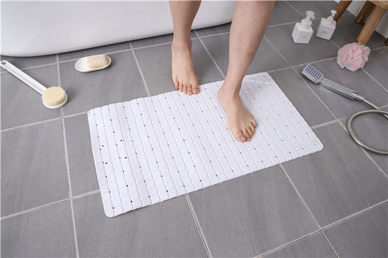 Anti Bacteria OEM PVC Bath Mat Water Absorption Bathroom Plastic Mat